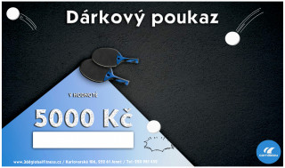 Dárkový poukaz v hodnotě 5.000 Kč