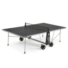 Stůl na stolní tenis CORNILLEAU 100 X CROSSOVER Outdoor, šedý