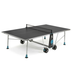 Stůl na stolní tenis CORNILLEAU 200 X CROSSOVER Outdoor, šedý